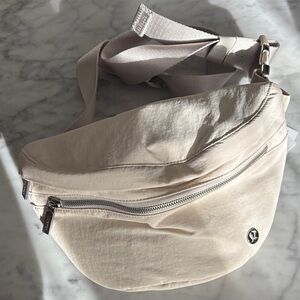 lululemon athletica Cream Crossbody Bag